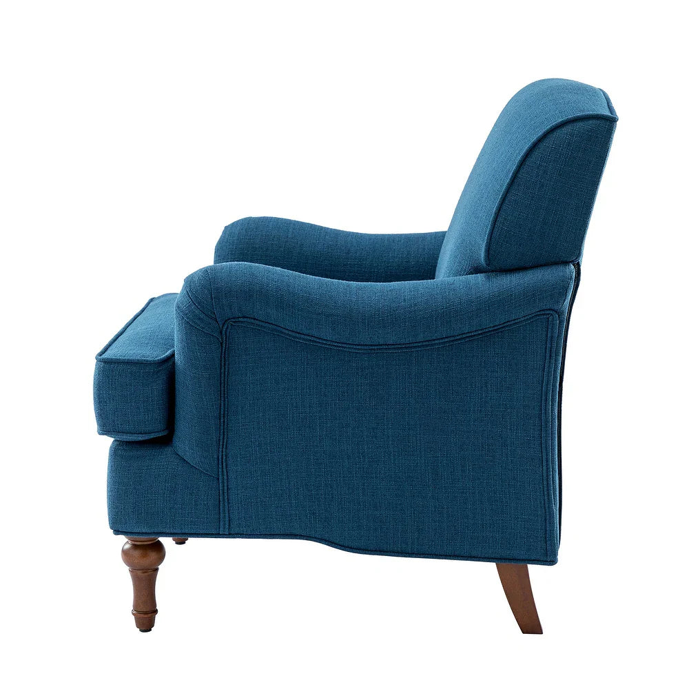 Myrrha Armchair with Turned Legs