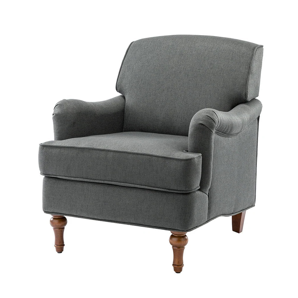 Myrrha Armchair with Turned Legs
