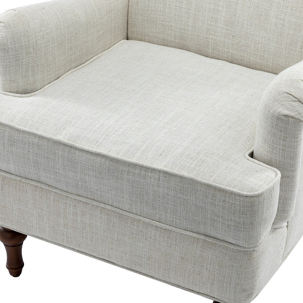 Myrrha Armchair with Turned Legs