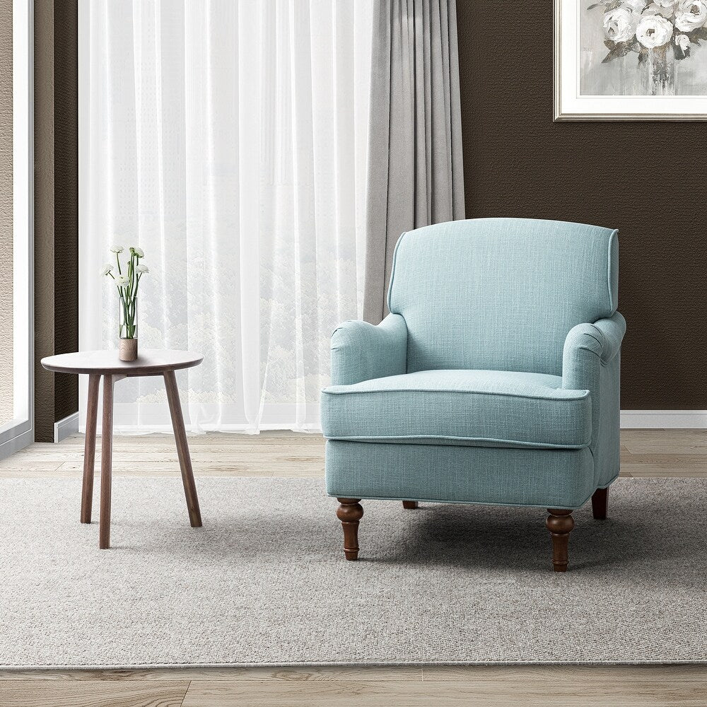 Myrrha Armchair with Turned Legs