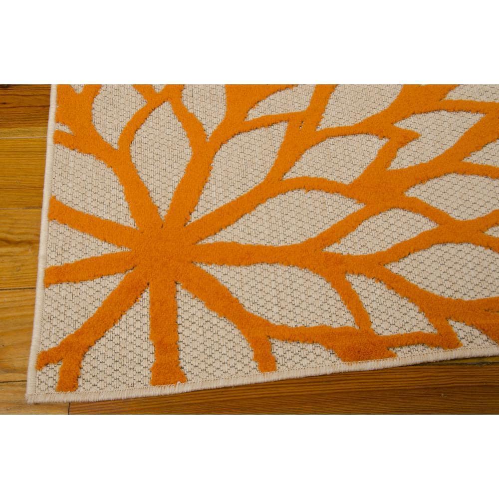 Floral Indoor/Outdoor Multi-color Area Rug