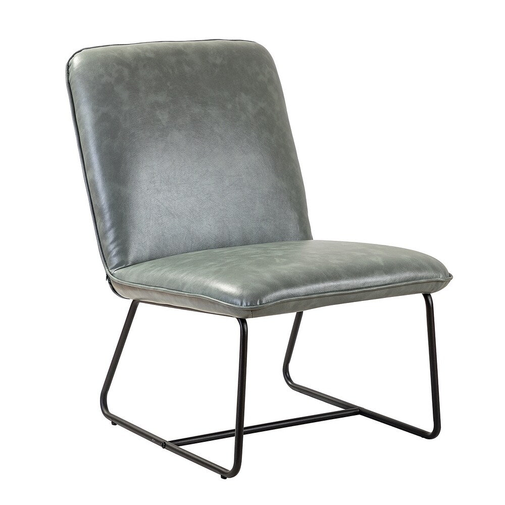 Orosia Comfy Side Chair with Metal Base