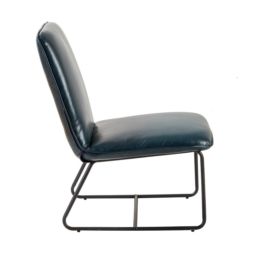 Orosia Comfy Side Chair with Metal Base