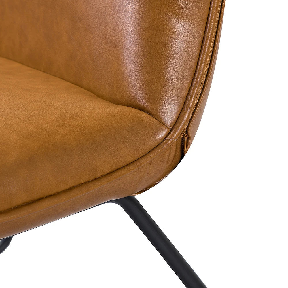 Orosia Comfy Side Chair with Metal Base