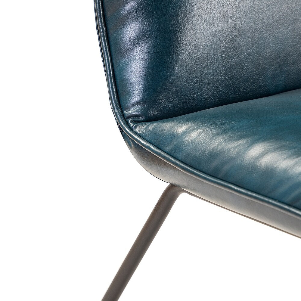 Orosia Comfy Side Chair with Metal Base