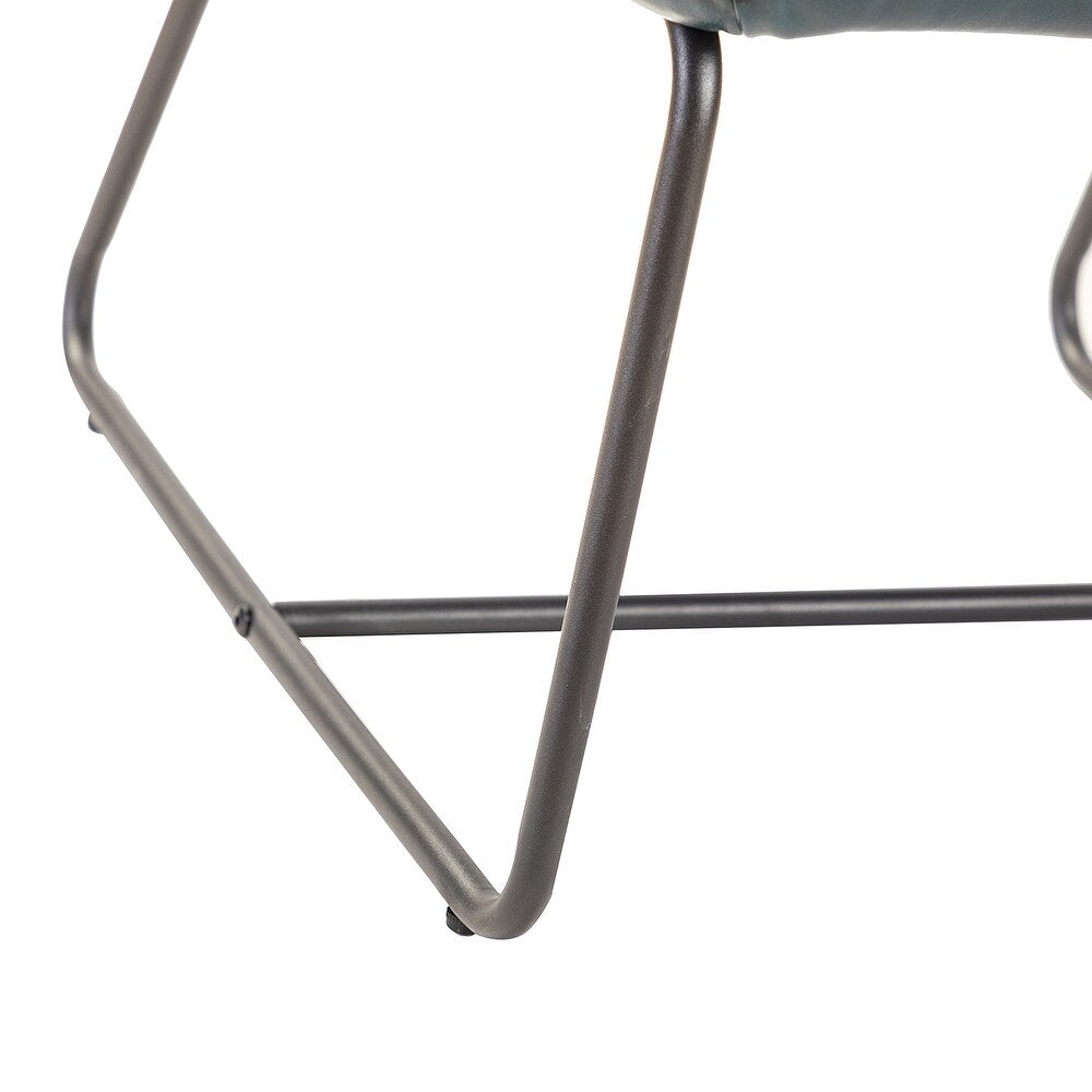 Orosia Comfy Side Chair with Metal Base