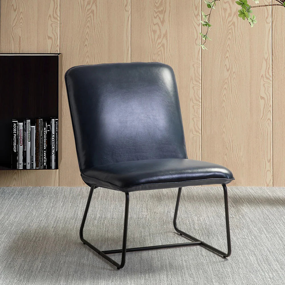 Orosia Comfy Side Chair with Metal Base