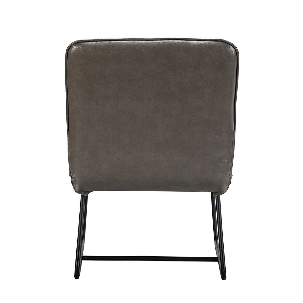 Orosia Comfy Side Chair with Metal Base