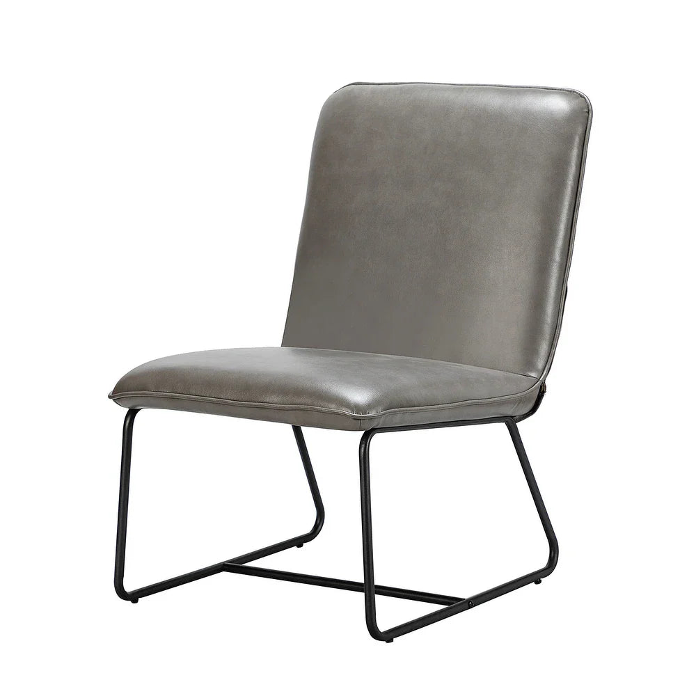 Orosia Comfy Side Chair with Metal Base
