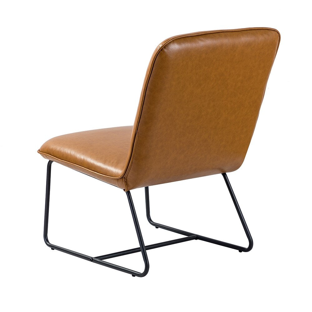 Orosia Comfy Side Chair with Metal Base
