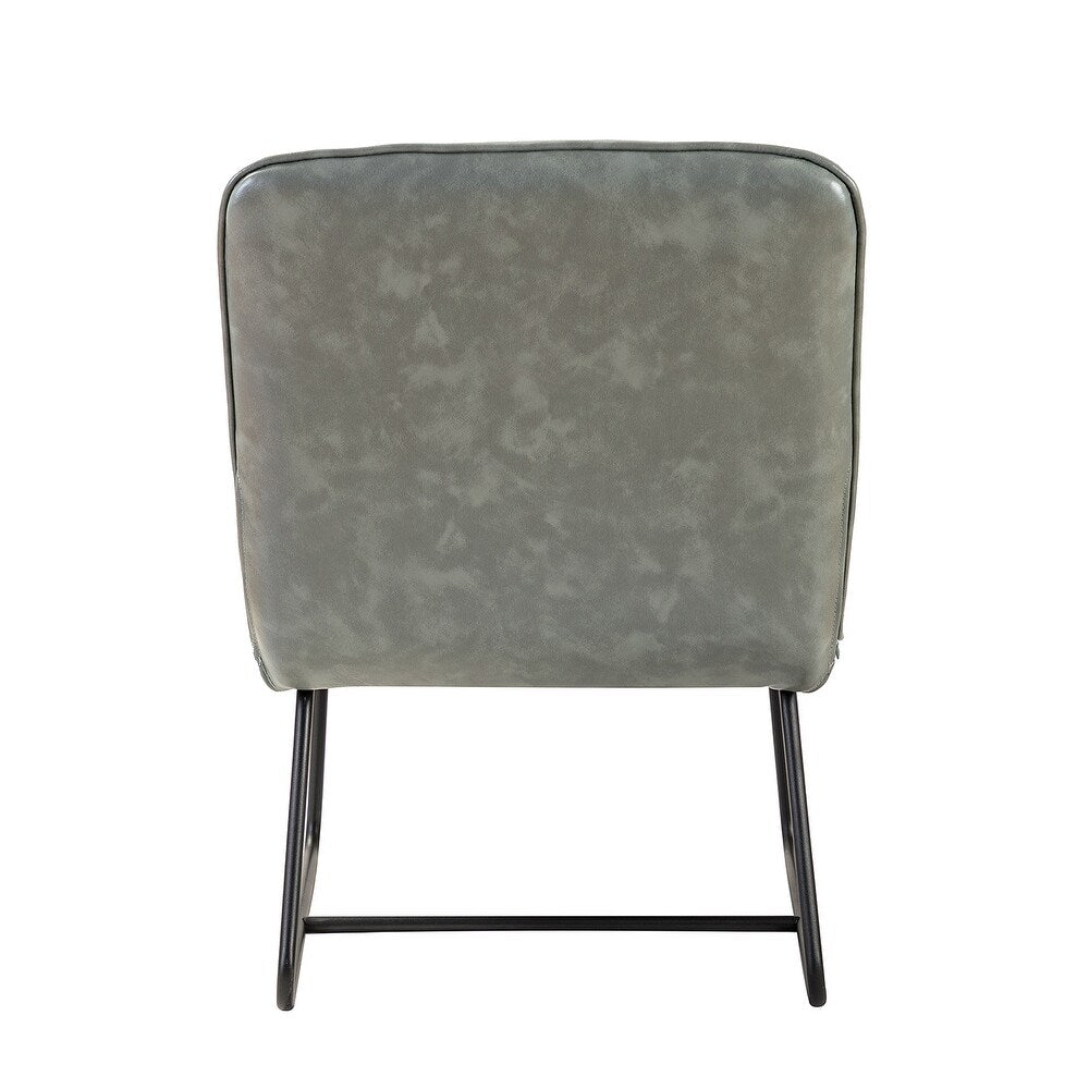 Orosia Comfy Side Chair with Metal Base