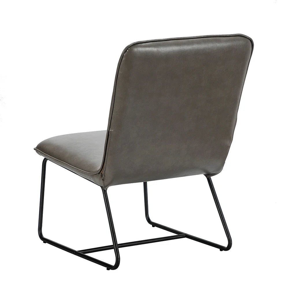 Orosia Comfy Side Chair with Metal Base