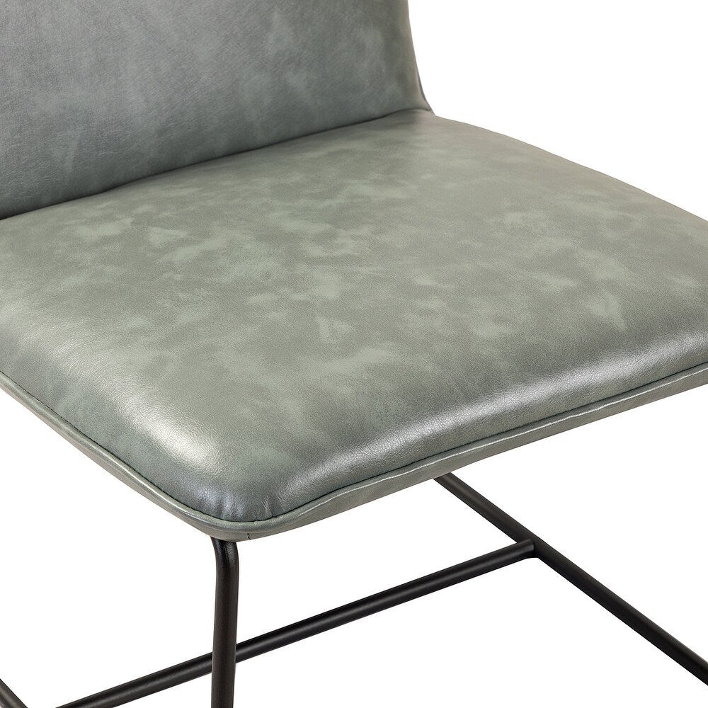 Orosia Comfy Side Chair with Metal Base