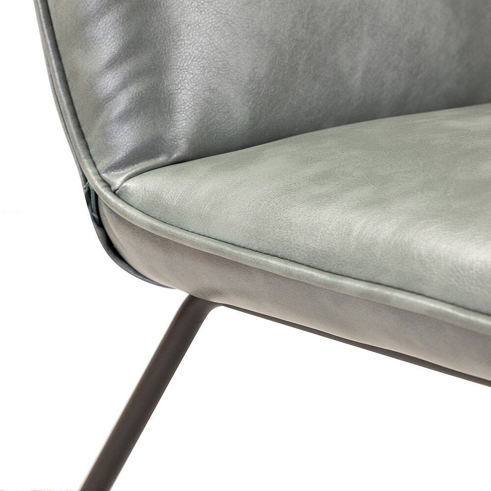 Orosia Comfy Side Chair with Metal Base