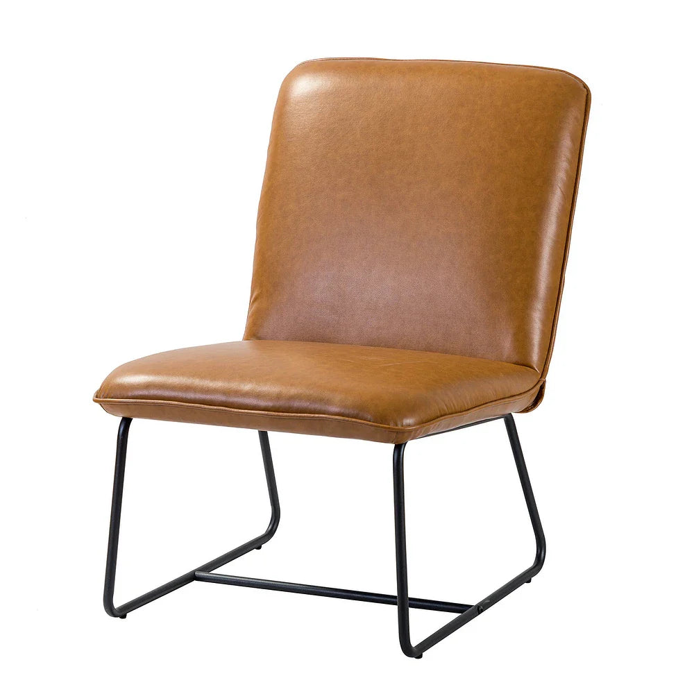 Orosia Comfy Side Chair with Metal Base
