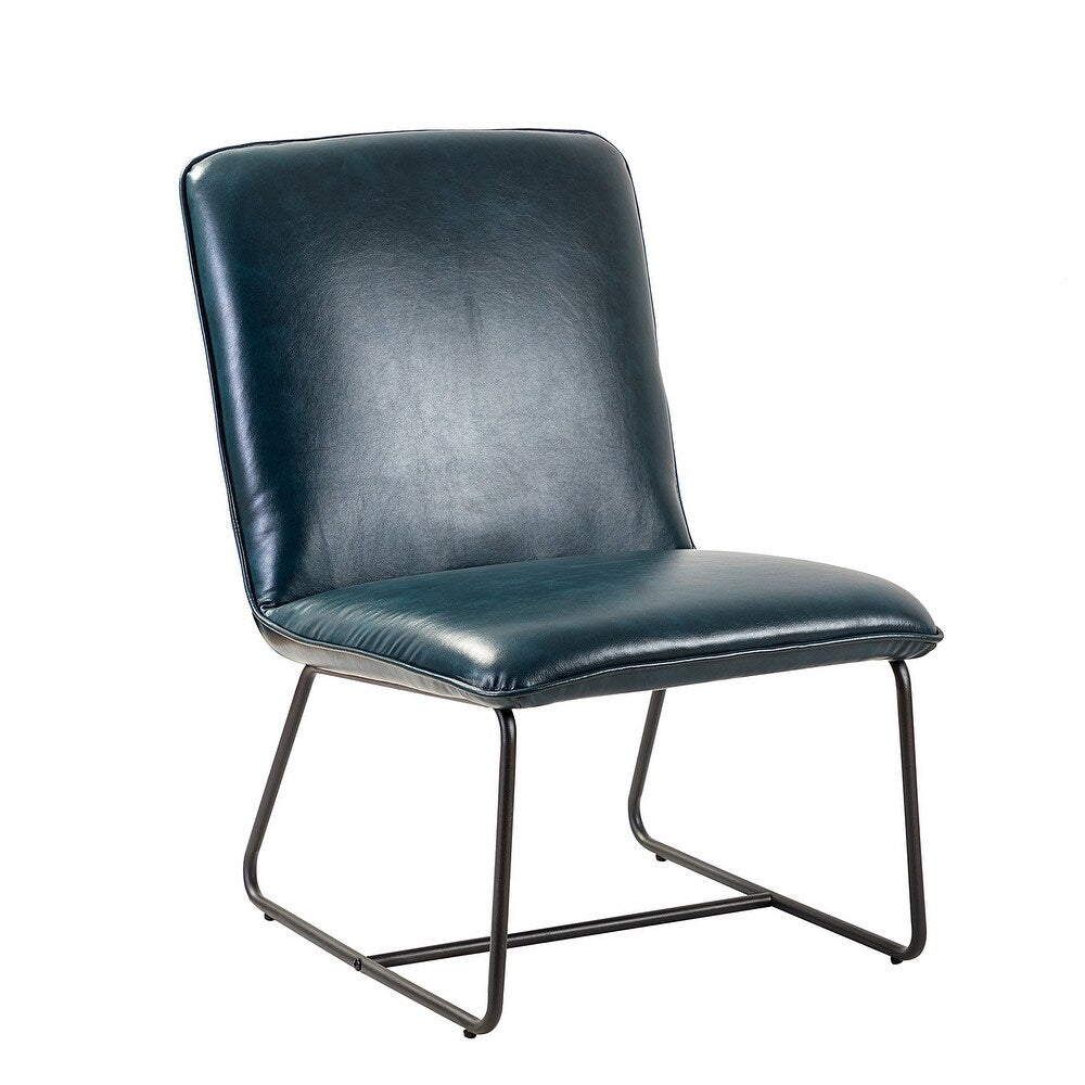 Orosia Comfy Side Chair with Metal Base