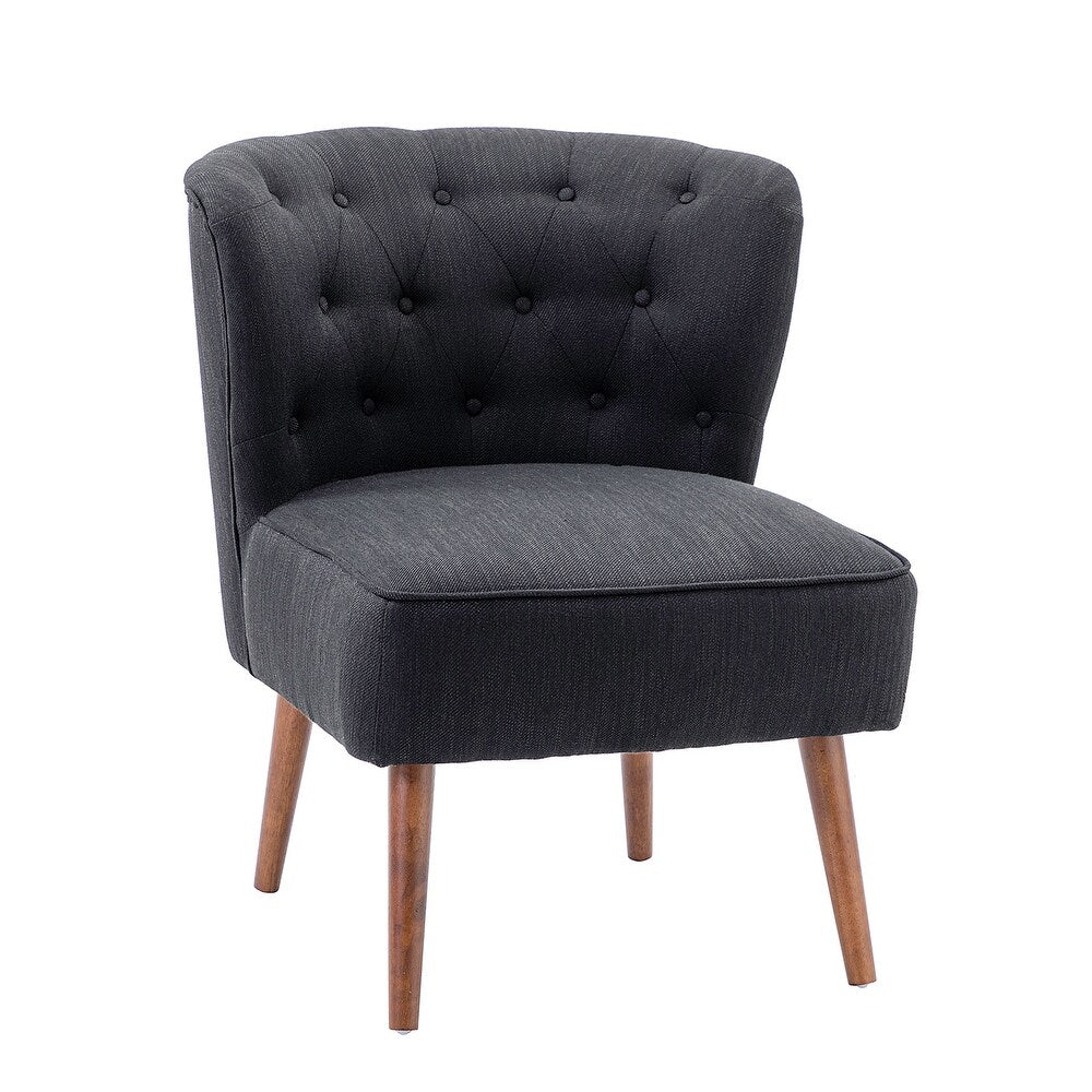 Pascutti Side Chair with Button-tufted Back