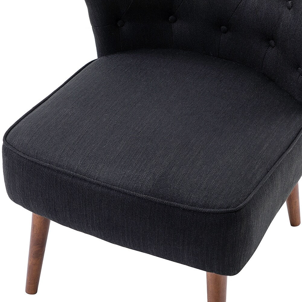 Pascutti Side Chair with Button-tufted Back