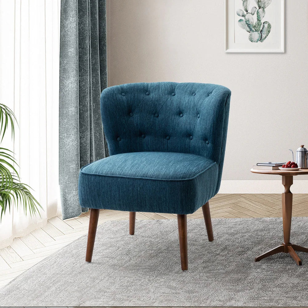 Pascutti Side Chair with Button-tufted Back
