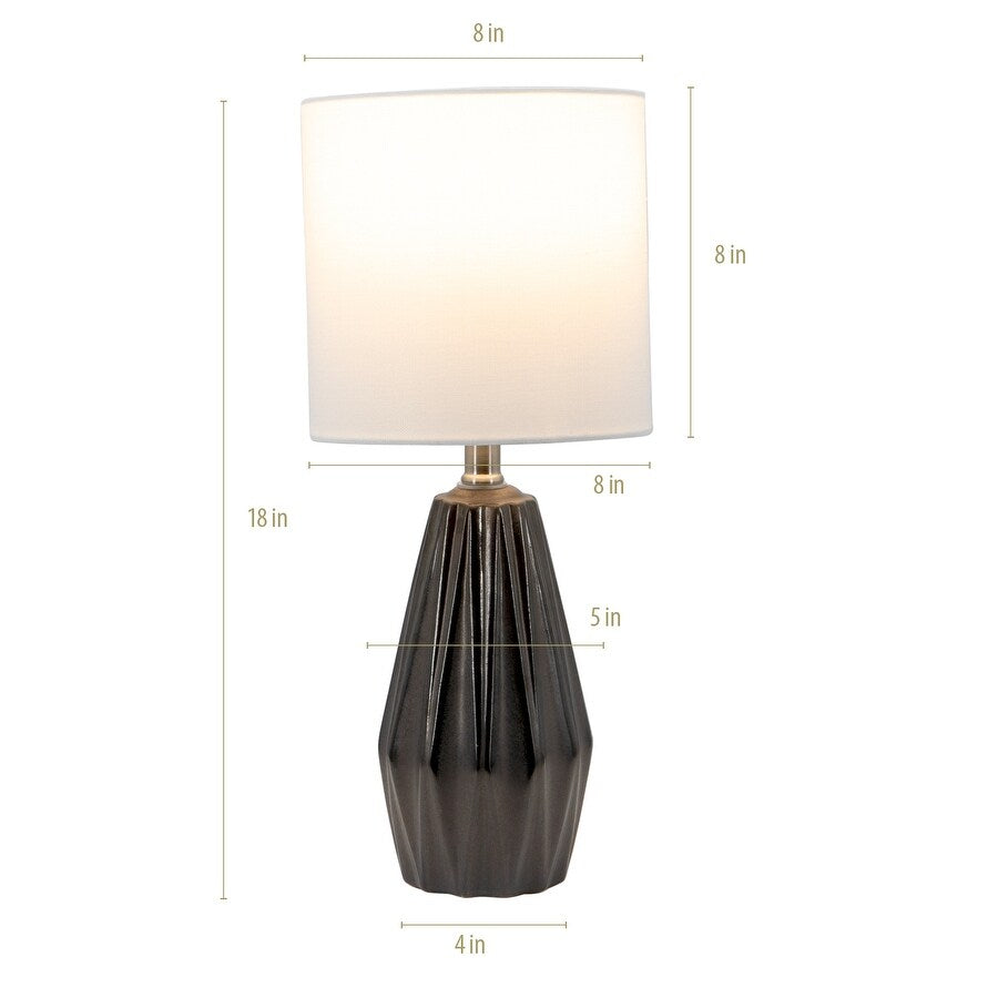 Patrick Metallic Glaze Ceramic Lamp