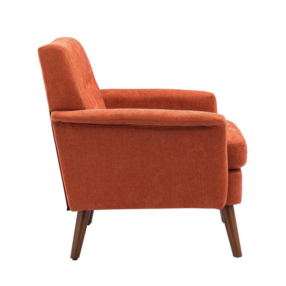 Pyrrha Wooden Upholstery Armchair with Button-tufted