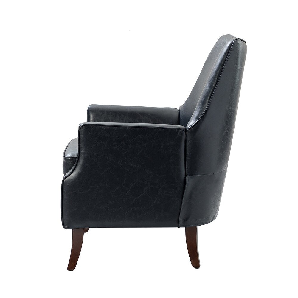 Rhesus Wooden Upholstery Armchair with Solid Wood Legs set of 2