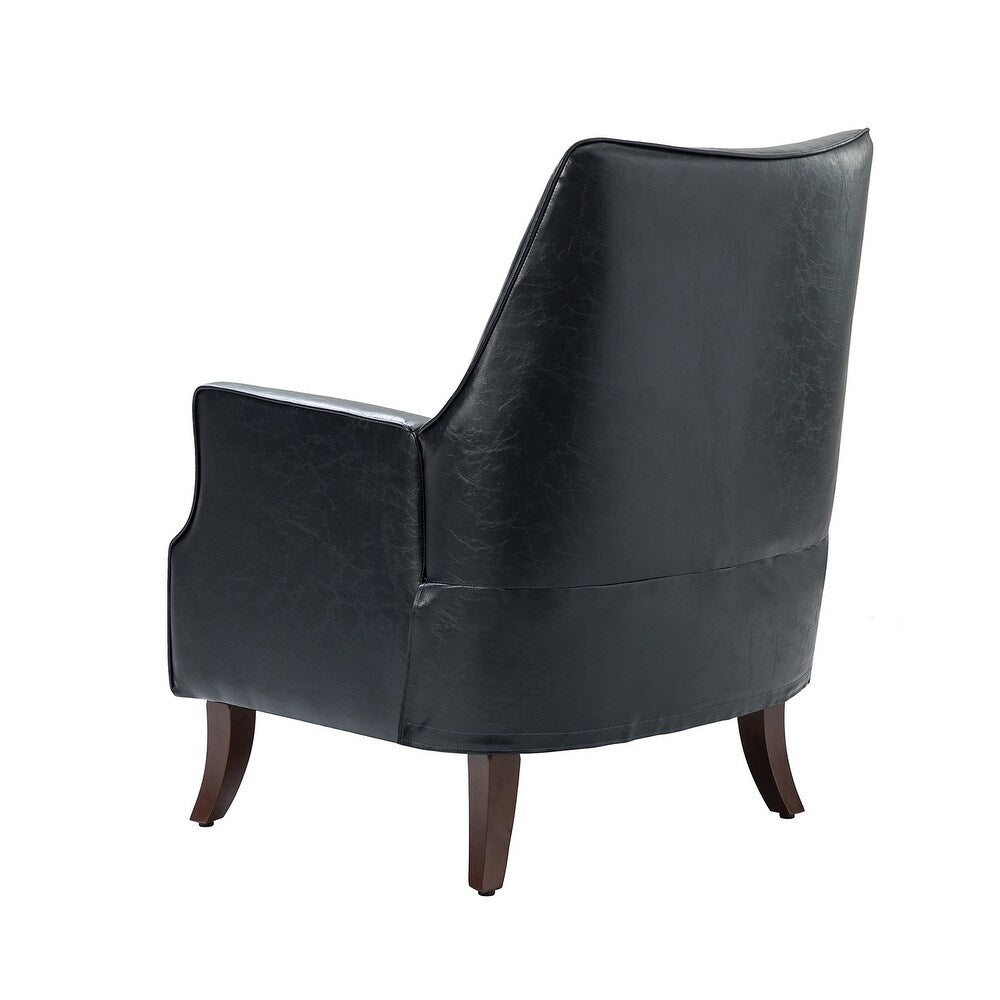 Rhesus Wooden Upholstery Armchair with Solid Wood Legs set of 2