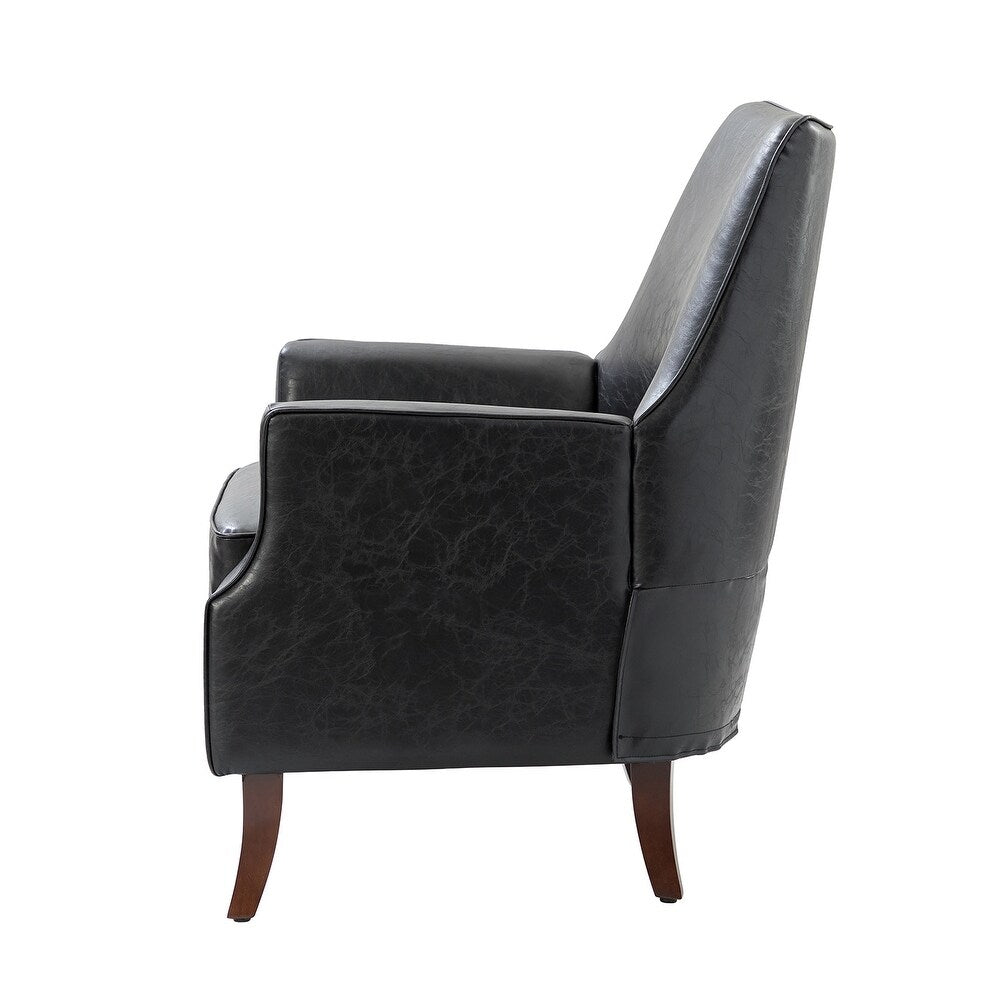 Rhesus Wooden Upholstery Armchair with Solid Wood Legs set of 2