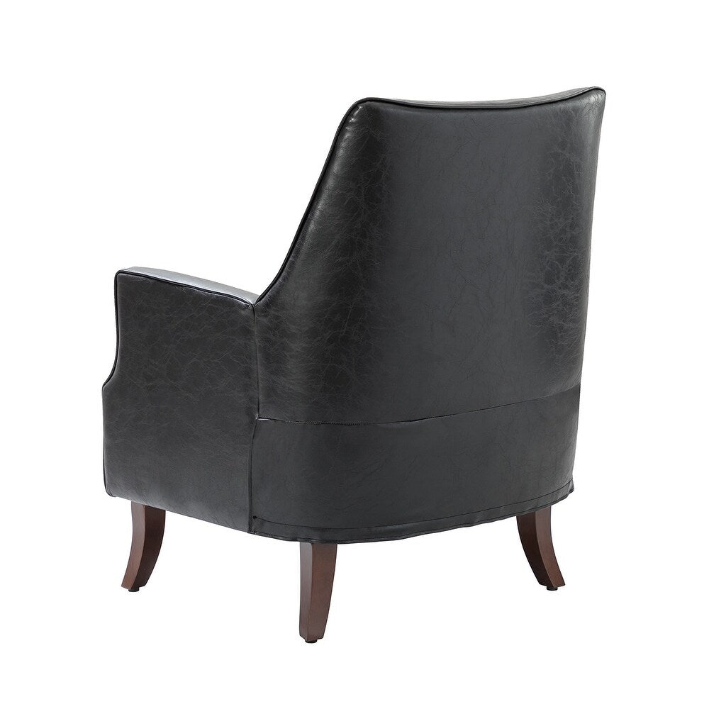 Rhesus Wooden Upholstery Armchair with Solid Wood Legs set of 2