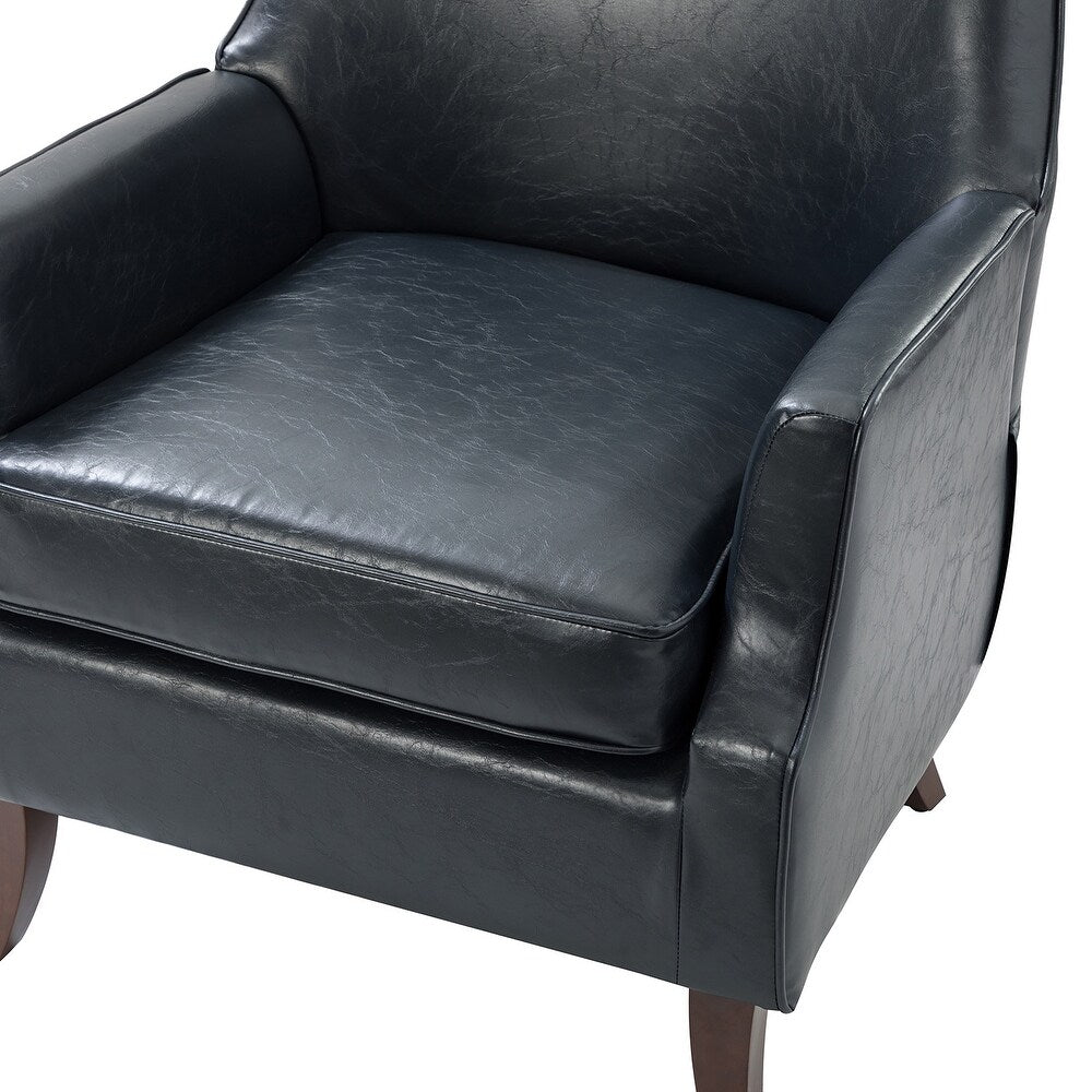 Rhesus Wooden Upholstery Armchair with Solid Wood Legs set of 2