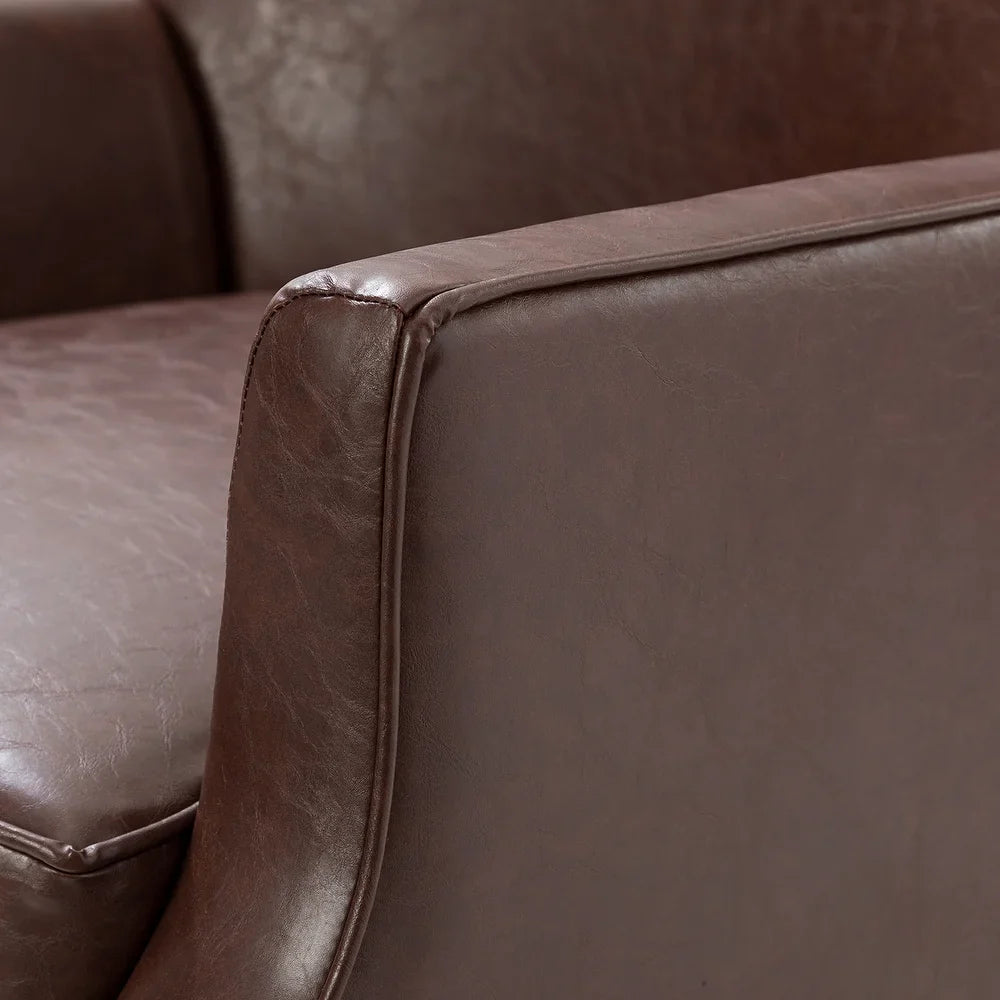 Rhesus Wooden Upholstery Armchair with Solid Wood Legs