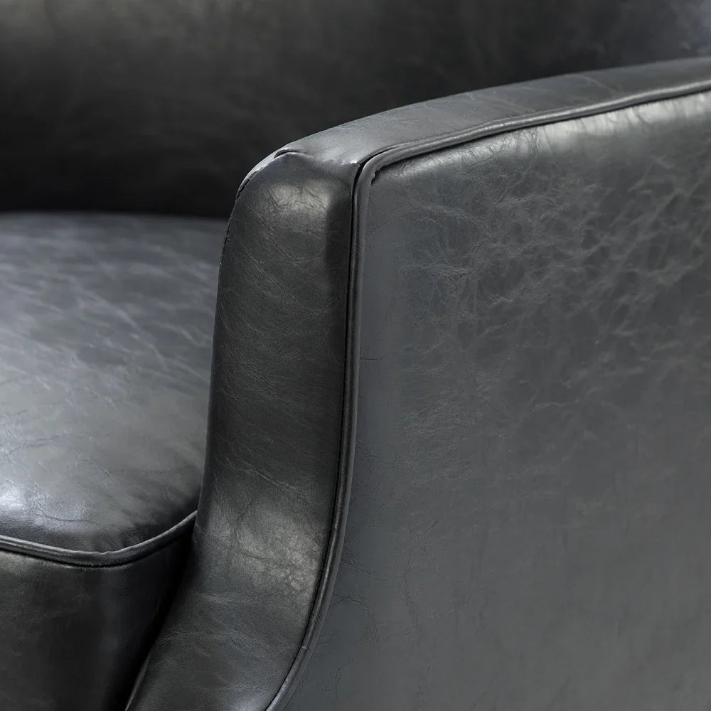 Rhesus Wooden Upholstery Armchair with Solid Wood Legs