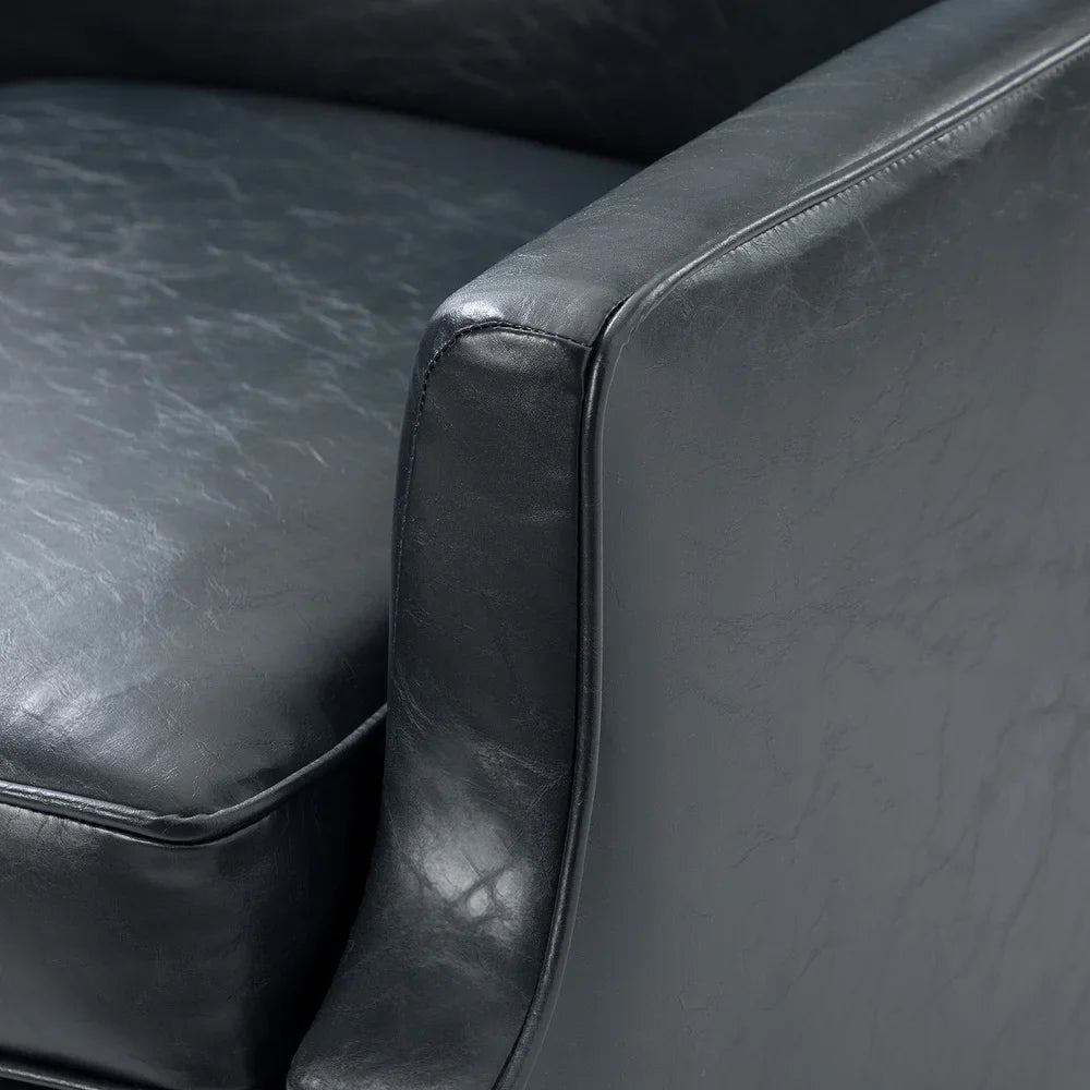 Rhesus Wooden Upholstery Armchair with Solid Wood Legs