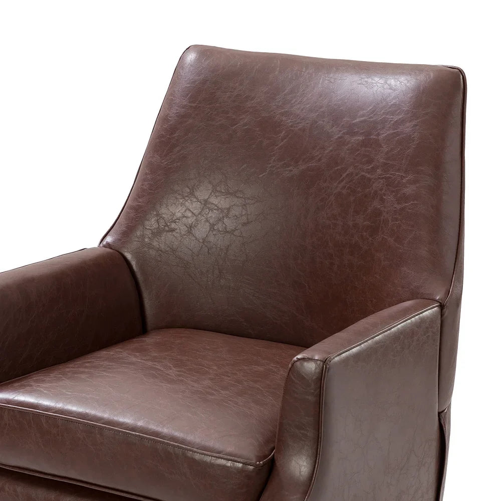 Rhesus Wooden Upholstery Armchair with Solid Wood Legs