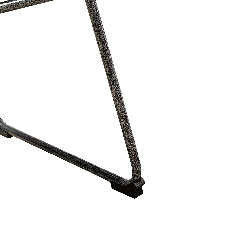 Rosa Dining Chair Set of 2 with Metal Base