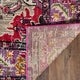 Distressed Violet Fuchsia Soft Area Rug