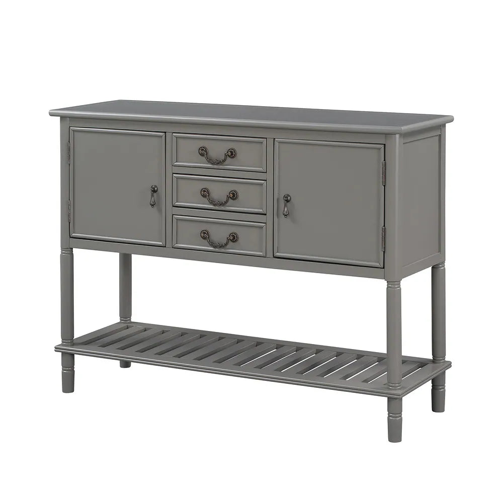 Tantalus 45"in.Console Table with Drawers and Shelves