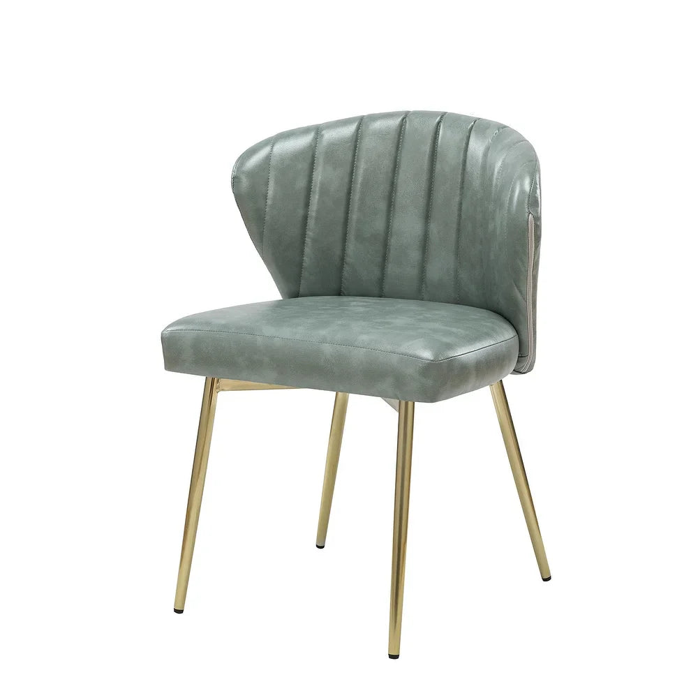 Ornaghi Side Chair with Tufted Back