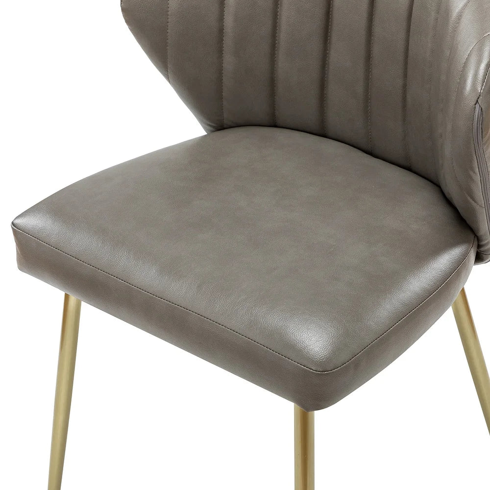 Ornaghi Side Chair with Tufted Back