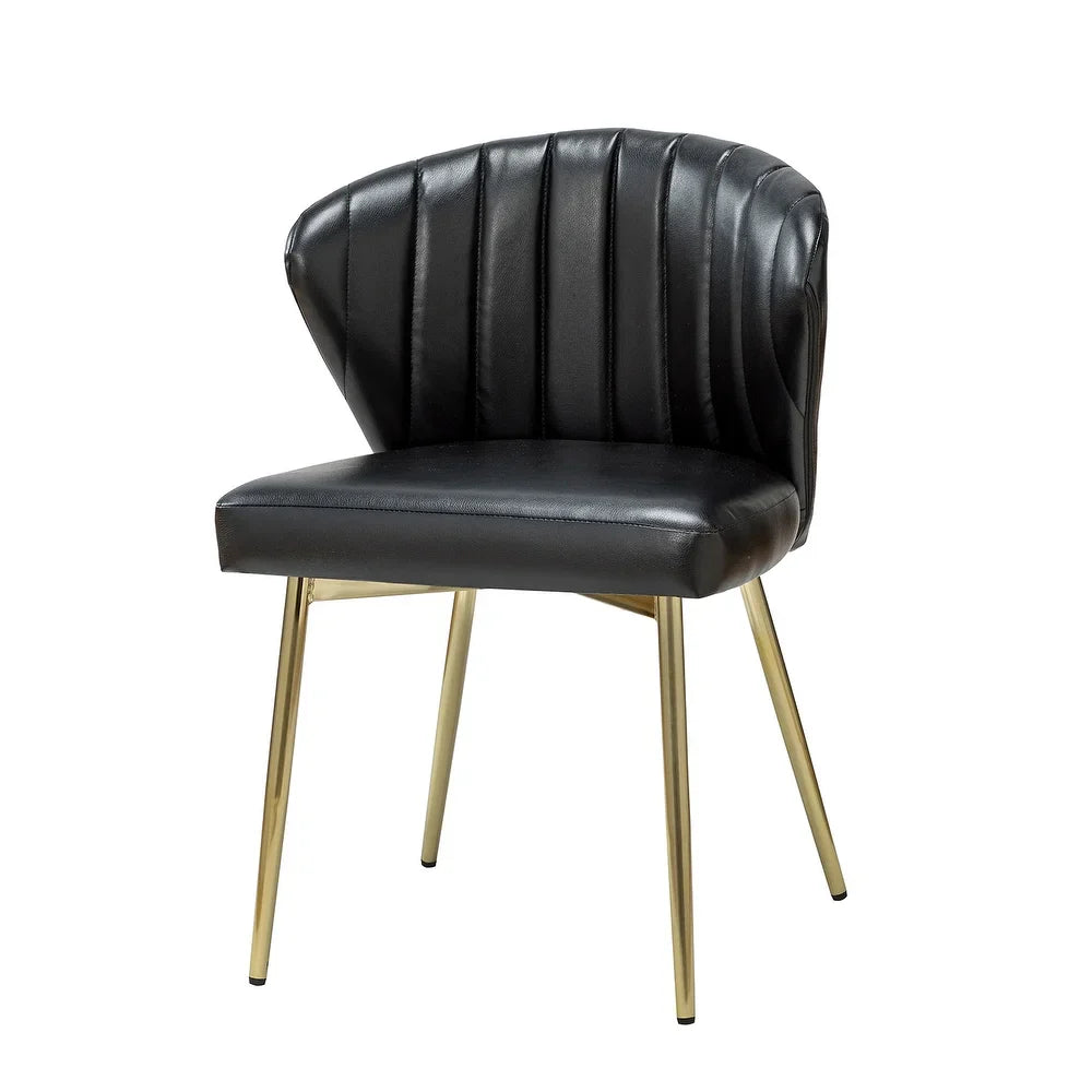 Ornaghi Side Chair with Tufted Back