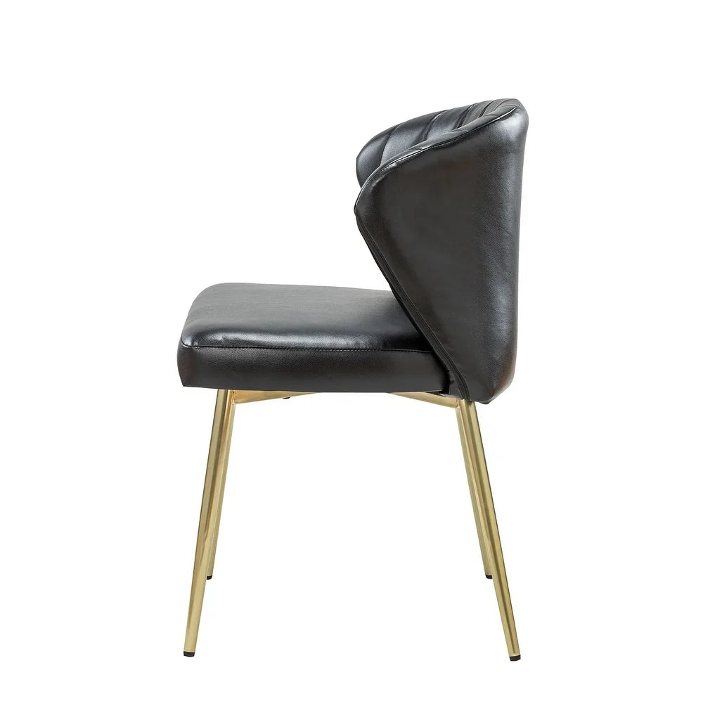 Ornaghi Side Chair with Tufted Back