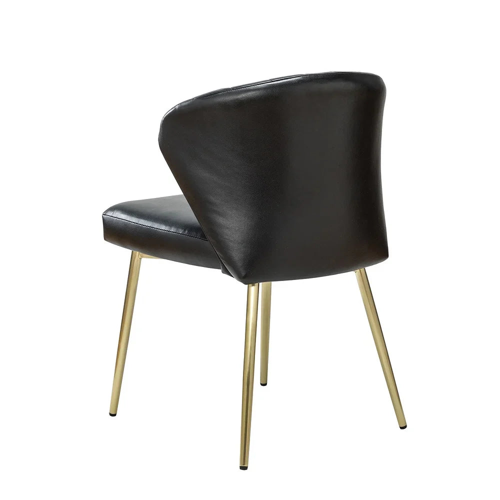 Ornaghi Side Chair with Tufted Back