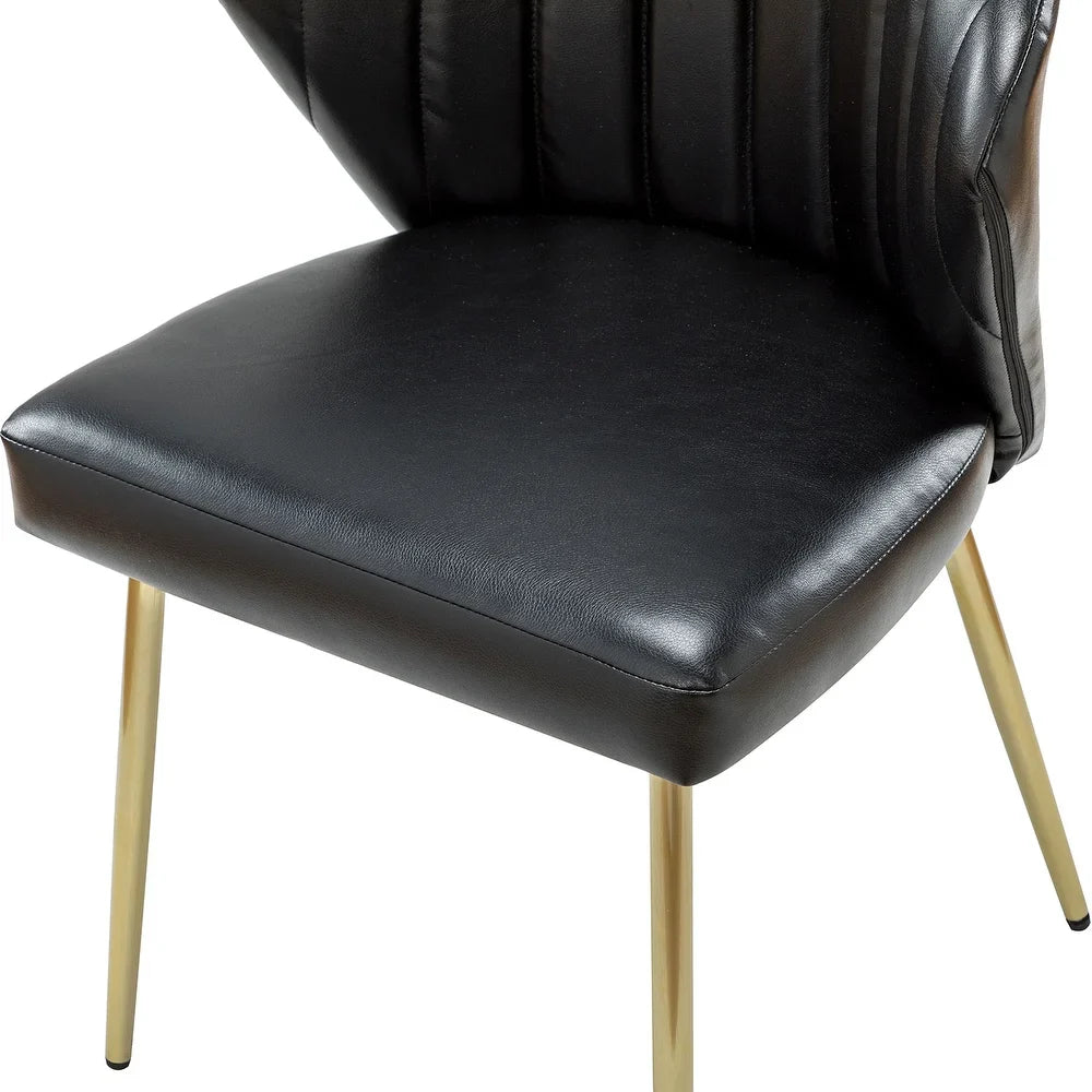 Ornaghi Side Chair with Tufted Back