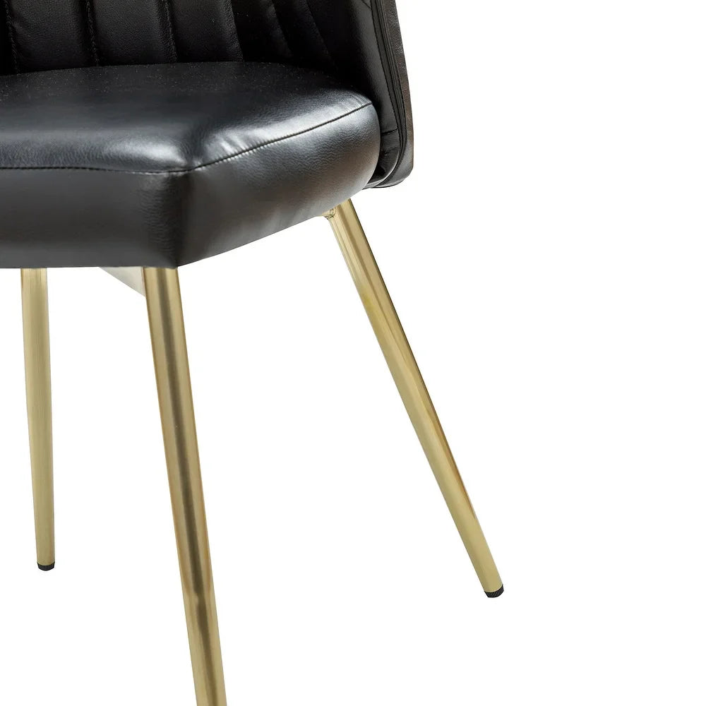 Ornaghi Side Chair with Tufted Back