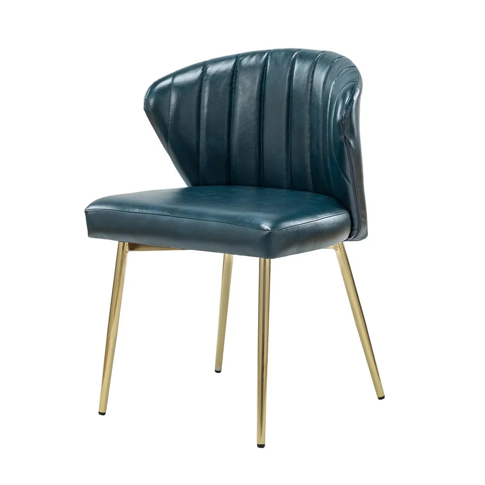 Ornaghi Side Chair with Tufted Back