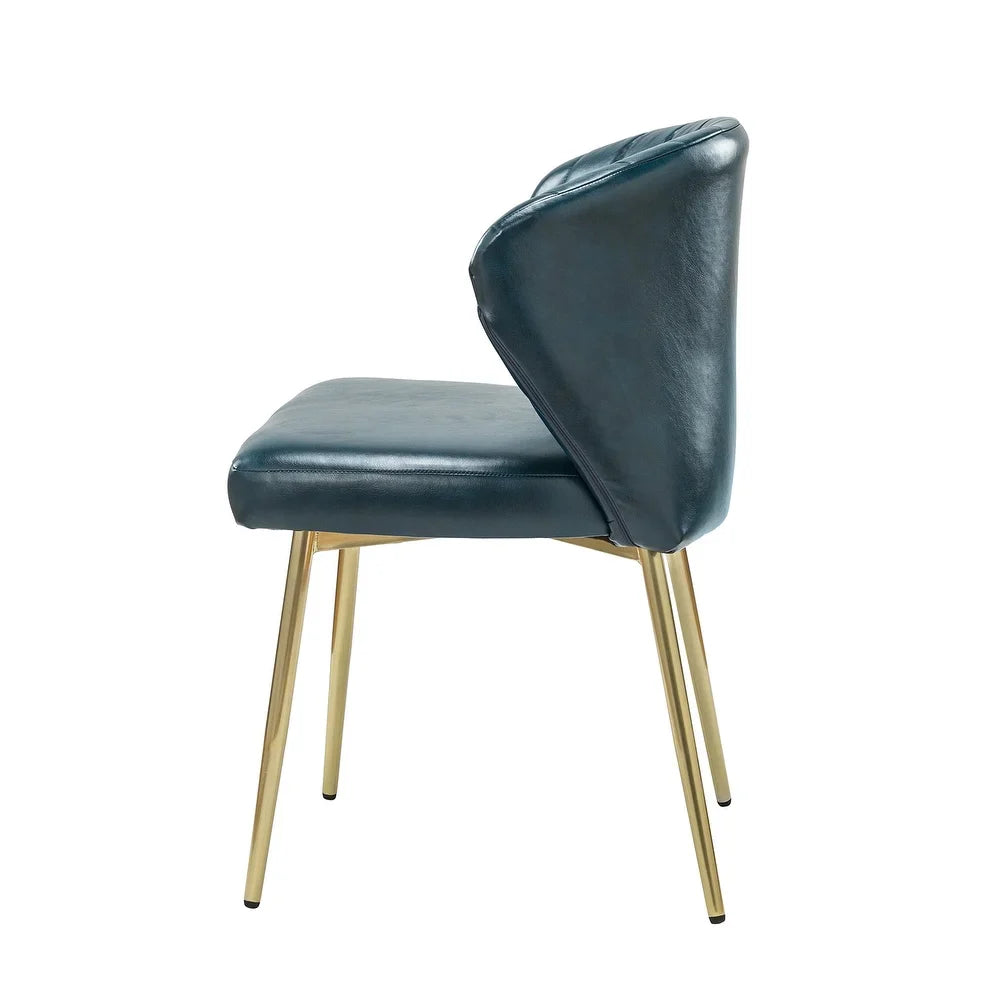 Ornaghi Side Chair with Tufted Back
