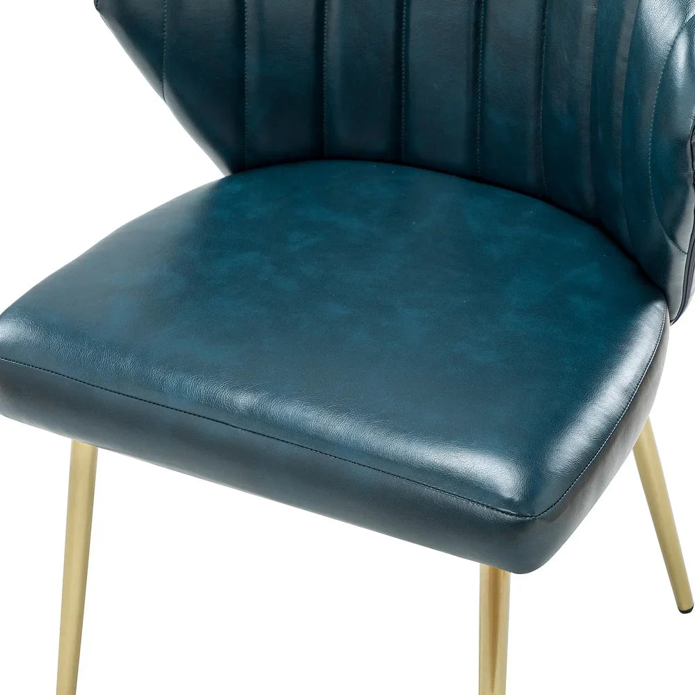 Ornaghi Side Chair with Tufted Back