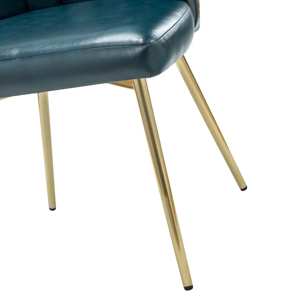 Ornaghi Side Chair with Tufted Back