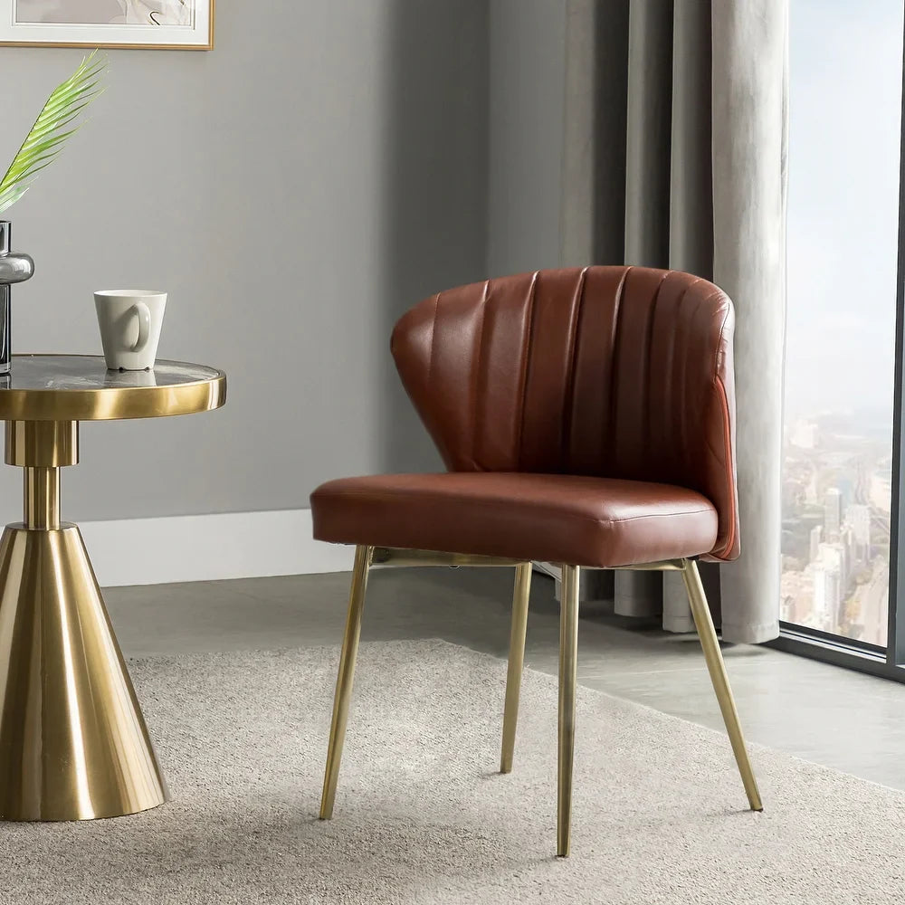 Ornaghi Side Chair with Tufted Back