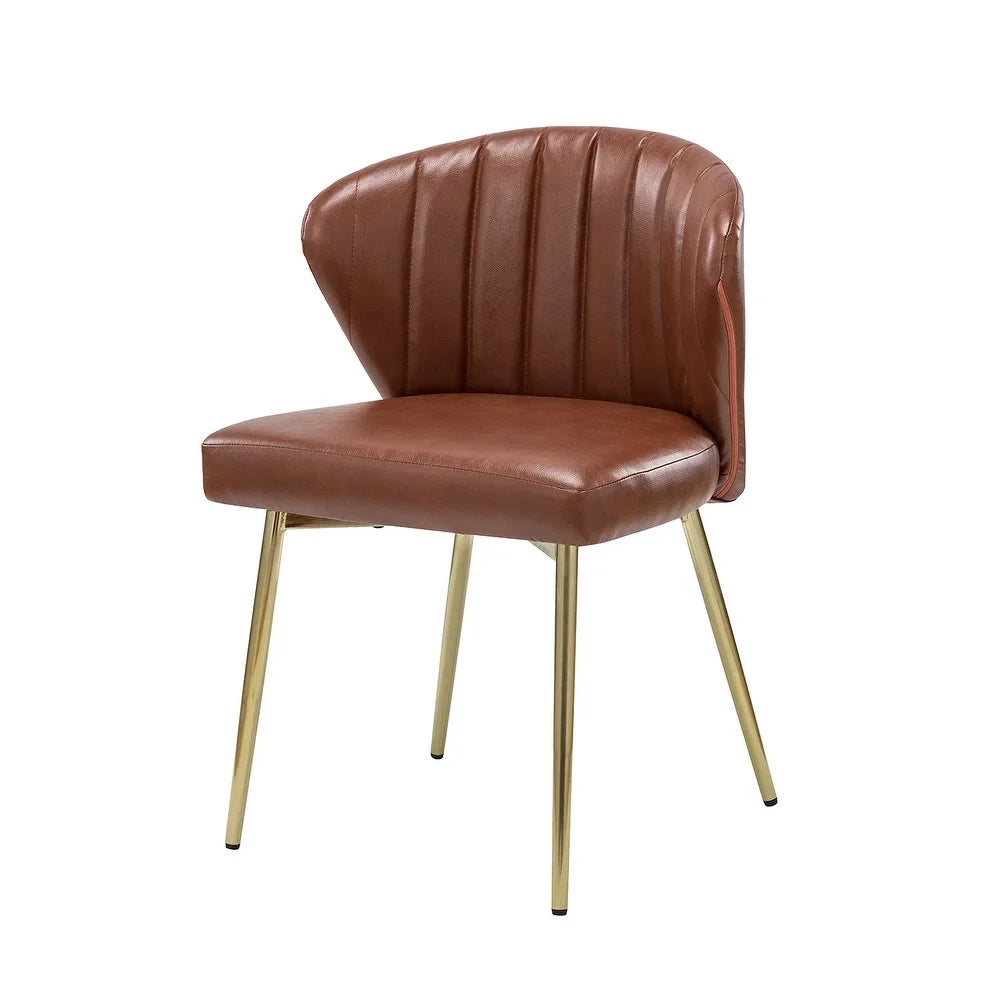 Ornaghi Side Chair with Tufted Back